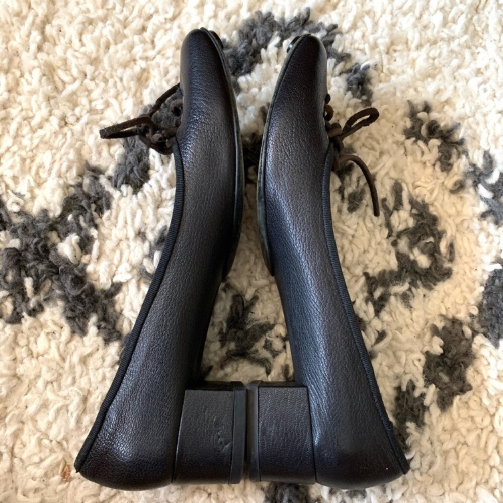 Vintage Chloé black leather lace up heels - Picture 4 of 9
